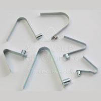 Single End Straight Spring Leg (A Series) - AC Style Button 